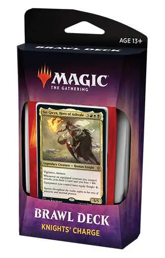 Coupon ๐งจ MtG Trading Card Game Throne of Eldraine Knights' Charge Brawl Deck ๐ 1 Coupon ๐งจ MtG Trading Card Game Throne of Eldraine Knights' Charge Brawl Deck ๐