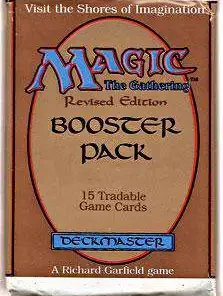 Outlet 🎉 MtG Trading Card Game 3rd Edition Revised Booster Pack [15 Cards] 💯