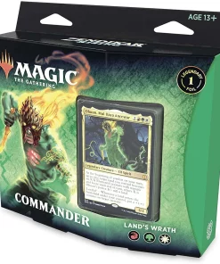 Best Pirce 🔔 MtG Trading Card Game Zendikar Rising Commander Land's Wrath Deck 😉