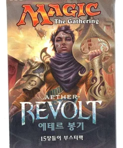 Cheap 🎉 MtG Trading Card Game Aether Revolt Booster Pack [Korean, 15 Cards] 😍