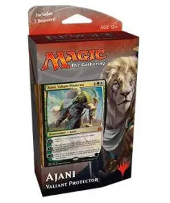 Best Sale ✔️ MtG Trading Card Game Aether Revolt Ajani Valiant Protector Planeswalker Deck 🎉