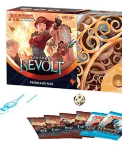 Cheap 🎉 MtG Trading Card Game Aether Revolt Pre-Release Pack [6 Booster Packs & More] 🎁