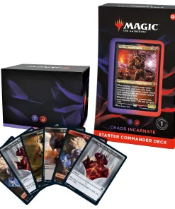 Cheapest ⌛ MtG Trading Card Game Starter Chaos Incarnate Commander Deck ❤️