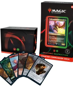Best reviews of 💯 MtG Trading Card Game Starter Draconic Destruction Commander Deck 👏