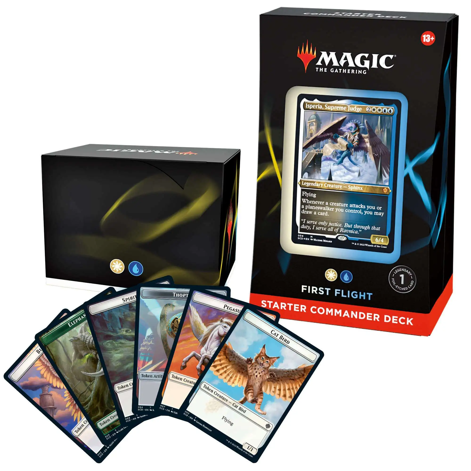 Cheapest ๐ MtG Trading Card Game Starter First Flight Commander Deck โจ 1 Cheapest ๐ MtG Trading Card Game Starter First Flight Commander Deck โจ