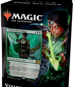 Flash Sale ✔️ MtG Trading Card Game 2019 Core Set Vivien Planeswalker Deck 🧨