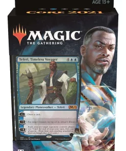 New 🧨 MtG Trading Card Game 2021 Core Set Teferi Planeswalker Deck ✔️