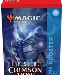 Best Sale 👍 MtG Trading Card Game Innistrad: Crimson Vow Blue Theme Booster Pack [35 Cards] 🧨