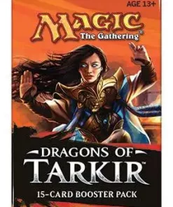 New 😉 MtG Trading Card Game Dragons of Tarkir Booster Pack [15 Cards] 🔔