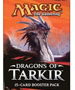New 😉 MtG Trading Card Game Dragons of Tarkir Booster Pack [15 Cards] 🔔 -Magic the Gathering Sales dragonsoftarkirboosterpack inset2
