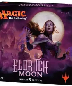 Flash Sale 🎁 MtG Trading Card Game Eldritch Moon FAT Pack [Includes 9 Booster Packs] 🥰