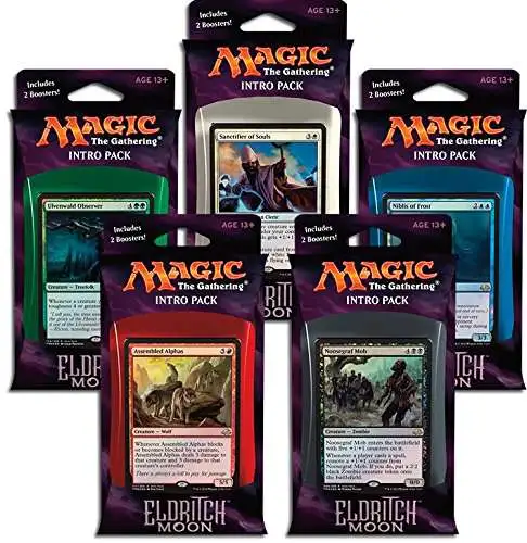 Flash Sale ๐ MtG Trading Card Game Eldritch Moon Set of 5 Intro Decks ๐ฏ 1 Flash Sale ๐ MtG Trading Card Game Eldritch Moon Set of 5 Intro Decks ๐ฏ