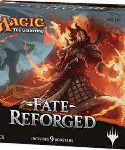 Cheap 🔔 MtG Trading Card Game Fate Reforged FAT Pack [Includes 9 Booster Packs] 🎉