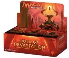 Outlet 🎉 MtG Trading Card Game Hour of Devastation Booster Box [Russian] ⭐