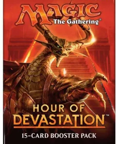 Best Sale 👏 MtG Trading Card Game Hour of Devastation Booster Pack [15 Cards] 🎉