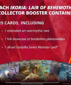Best Sale 😀 MtG Trading Card Game Ikoria: Lair of Behemoths COLLECTOR Booster Box [12 Packs] 💯 -Magic the Gathering Sales ikorialairofbehemothscollectorsbox inset2