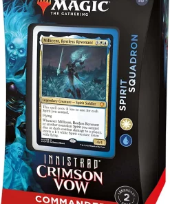 Top 10 ⭐ MtG Trading Card Game Innistrad: Crimson Vow Spirit Squadron Commander Deck 💯