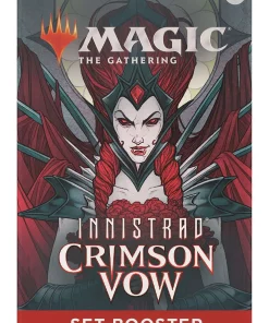 Outlet 🔔 MtG Trading Card Game Innistrad: Crimson Vow SET Booster Pack [12 Cards] ❤️