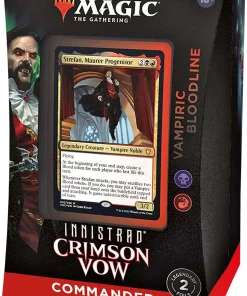 Brand new ⭐ MtG Trading Card Game Innistrad: Crimson Vow Vampiric Bloodline Commander Deck ❤️