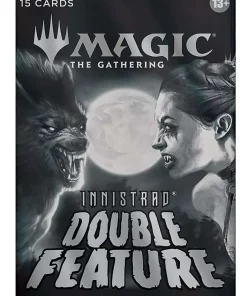 Flash Sale 🤩 MtG Trading Card Game Innistrad: Double Feature DRAFT Booster Pack [15 Cards] 🥰
