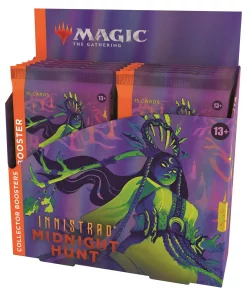 Cheapest ❤️ MtG Trading Card Game Innistrad: Midnight Hunt COLLECTOR Booster Box [12 Packs] 😉