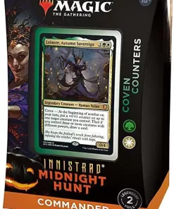Coupon 😍 MtG Trading Card Game Innistrad: Midnight Hunt Coven Counters Commander Deck 💯