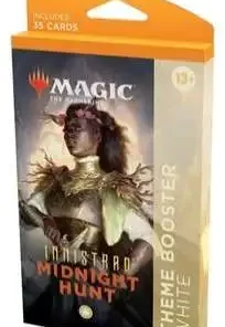 Cheapest 🔥 MtG Trading Card Game Innistrad: Midnight Hunt White Theme Booster Pack [35 Cards] ⭐