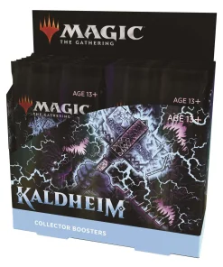 Hot Sale 🥰 MtG Trading Card Game Kaldheim COLLECTOR Booster Box [12 Packs] ✨