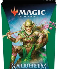 Flash Sale 🤩 MtG Trading Card Game Kaldheim Green Theme Booster Pack [35 Cards] 🤩