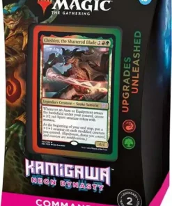 Budget ✔️ MtG Trading Card Game Kamigawa Neon Dynasty Upgrades Unleashed Commander Deck 🥰
