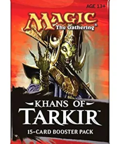 Wholesale 🔥 MtG Trading Card Game Khans of Tarkir Booster Pack [15 Cards] 🛒 -Magic the Gathering Sales khansoftarkirsinglebooster inset2