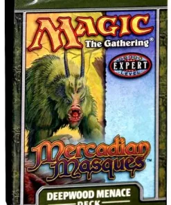 Wholesale 🥰 MtG Trading Card Game Mercadian Masques Deepwood Menace Theme Deck 💯