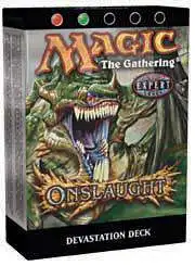 Cheap 🛒 MtG Trading Card Game Onslaught Devastation Theme Deck 👍