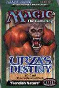 Best reviews of 💯 MtG Trading Card Game Urza's Destiny Feindish Nature Theme Deck 🧨