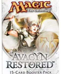 New 🥰 MtG Trading Card Game Avacyn Restored Booster Pack [15 Cards] 👍 -Magic the Gathering Sales magicavacynboosterpack inset2
