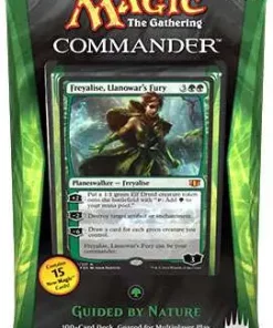 Coupon 🛒 MtG Trading Card Game Commander 2014 Guided by Nature Deck 🧨