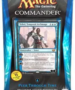 Flash Sale 🧨 MtG Trading Card Game Commander 2014 Peer Through Time Deck 🥰