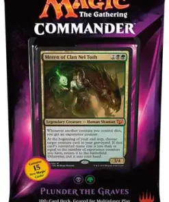 Best reviews of 👍 MtG Trading Card Game Commander 2015 Plunder the Graves Deck ✨