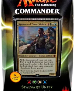 Cheap 🧨 MtG Trading Card Game 2016 Commander Stalwart Unity Deck [100 Cards & More] ❤️