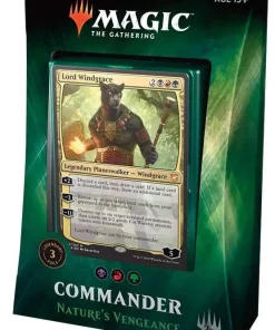 Best Sale 🌟 MtG Trading Card Game Commander 2018 Nature's Vengeance Deck [Black Red Green] 💯