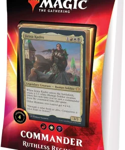 Cheap 👍 MtG Trading Card Game Commander 2020 Ruthless Regiment Deck 🧨