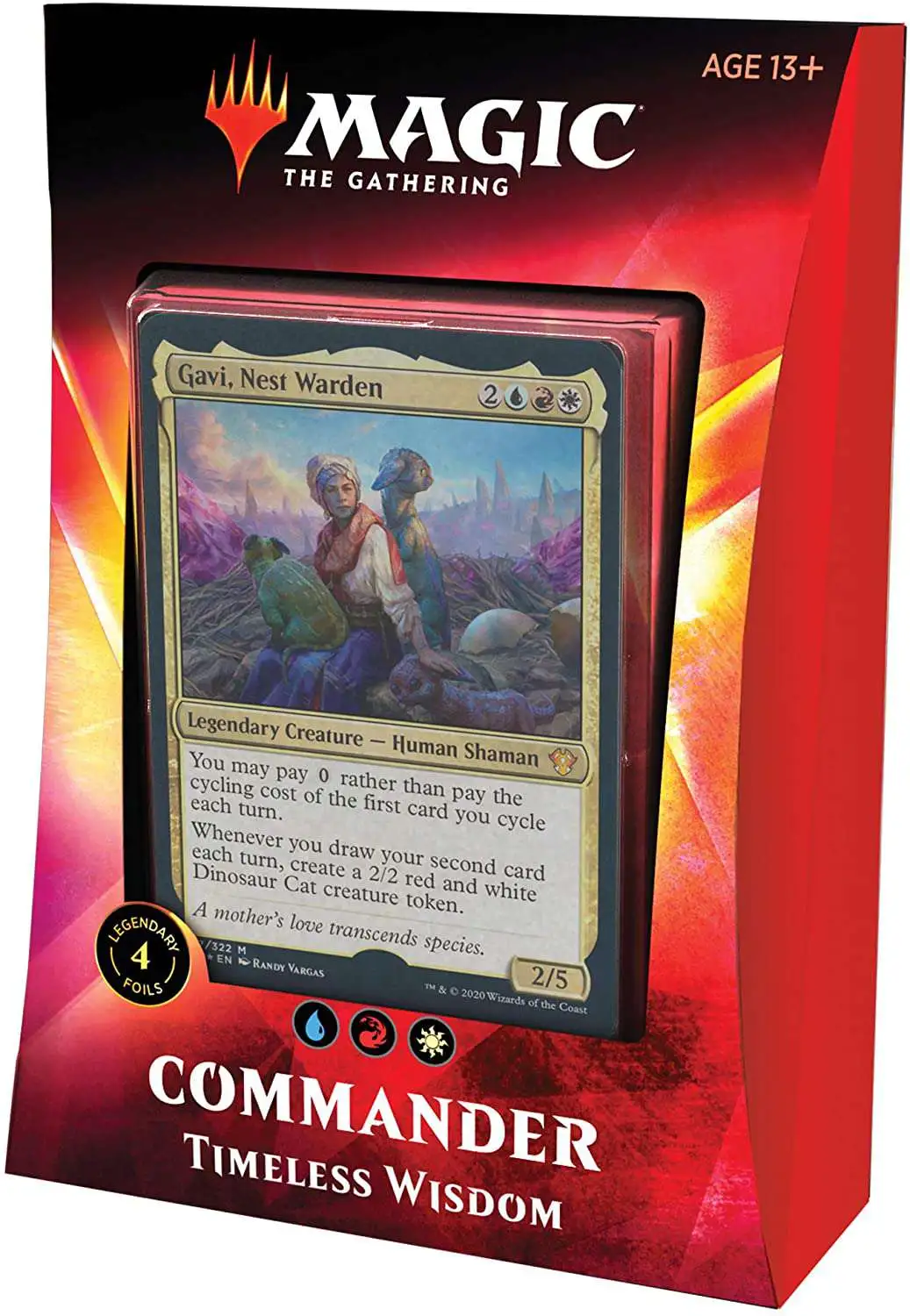 New โจ MtG Trading Card Game Commander 2020 Timeless Wisdom Deck ๐ 1 New โจ MtG Trading Card Game Commander 2020 Timeless Wisdom Deck ๐