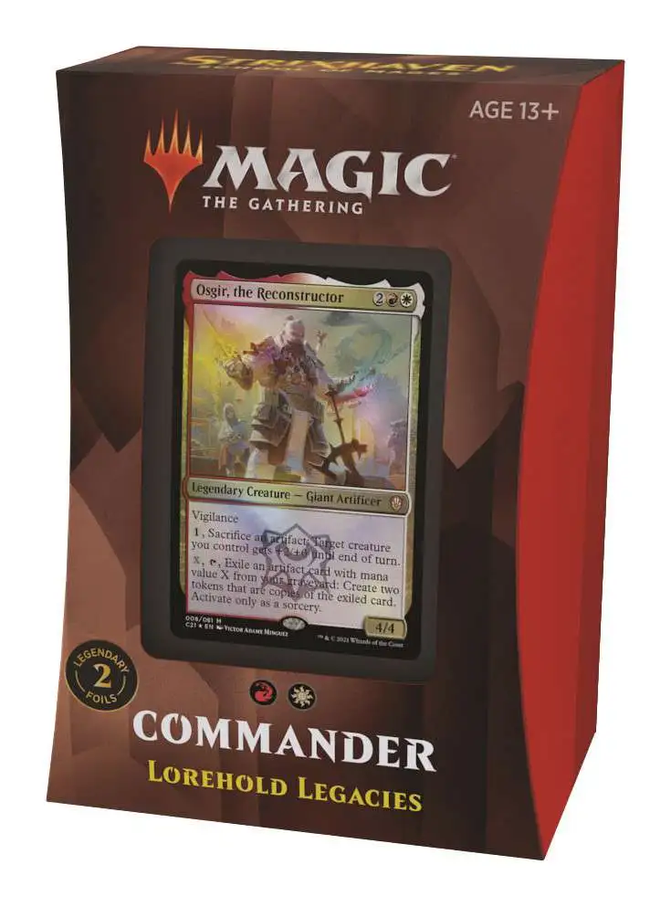 Best reviews of ๐ MtG Trading Card Game 2021 Commander Lorehold Legacies Deck ๐ 1 Best reviews of ๐ MtG Trading Card Game 2021 Commander Lorehold Legacies Deck ๐