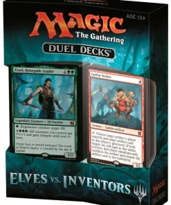 Hot Sale ⭐ MtG Trading Card Game Elves vs. Inventors Duel Decks 👏