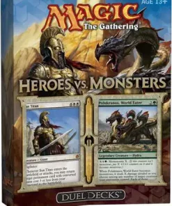 Buy 🤩 MtG Trading Card Game Heroes vs. Monsters Duel Decks 🔔