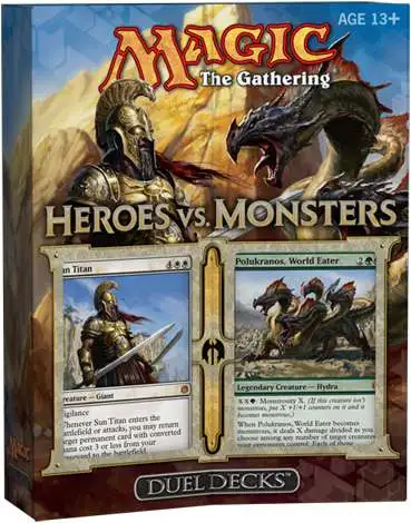 Buy 🤩 MtG Trading Card Game Heroes vs. Monsters Duel Decks 🔔 1 Buy 🤩 MtG Trading Card Game Heroes vs. Monsters Duel Decks 🔔