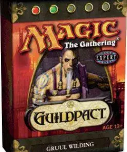 Best Pirce 🧨 MtG Trading Card Game Guildpact Gruul Wilding Theme Deck 🎁