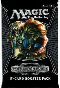 New ✔️ MtG Trading Card Game 2013 Core Set Booster Pack [15 Cards] 🛒