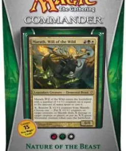 Outlet 👍 MtG Trading Card Game Commander 2013 Nature of the Beast EDH Deck [Sealed Deck] 💯