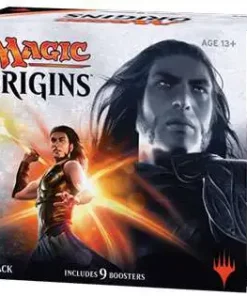Discount 👍 MtG Trading Card Game Magic Origins FAT Pack [Includes 9 Booster Packs] ✔️